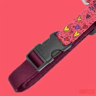 MORSO HONDENTUIG H-TUIG GERECYCLED PINK THINK ROZE 60-80X2,5 CM