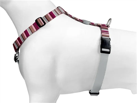 MORSO HONDENTUIG H-TUIG GERECYCLED SKYLINE ROOD / ROZE 60-80X2,5 CM