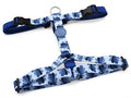 MORSO HONDENTUIG H-TUIG GERECYCLED SPLASH BLAUW 70-100X2,5 CM