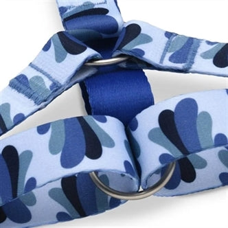 MORSO HONDENTUIG H-TUIG GERECYCLED SPLASH BLAUW 70-100X2,5 CM