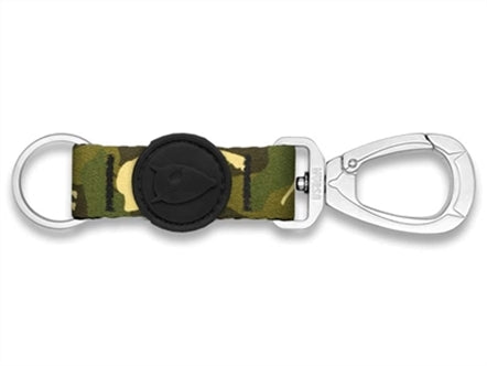 MORSO KEY CORD SLEUTELHANGER GERECYCLED FULL METAL DOG BRUIN L