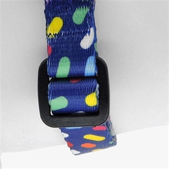 MORSO MINI HONDENTUIG VERSTELBAAR GERECYCLED COLOR INVADERS PAARS 32-41X2,5 CM