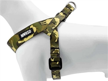 MORSO MINI HONDENTUIG VERSTELBAAR GERECYCLED FULL METAL DOG BRUIN 32-41X2,5 CM