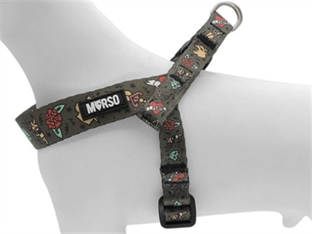 MORSO MINI HONDENTUIG VERSTELBAAR GERECYCLED INK TANK GROEN 29-38X2,5 CM
