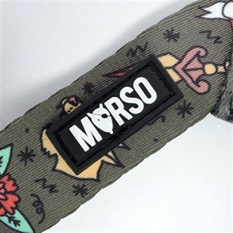 MORSO MINI HONDENTUIG VERSTELBAAR GERECYCLED INK TANK GROEN 29-38X2,5 CM