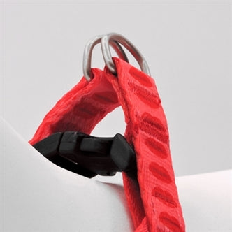 MORSO MINI HONDENTUIG VERSTELBAAR GERECYCLED LIPSTICK ROZE 32-41X2,5 CM
