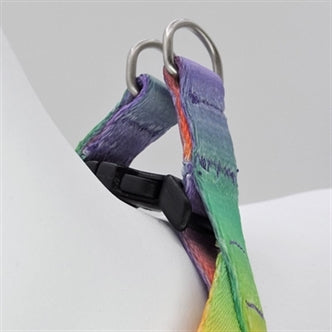 MORSO MINI HONDENTUIG VERSTELBAAR GERECYCLED SPRING BLOSSOM 29-38X2,5 CM