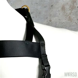 MORSO NORWEGIAN HONDENTUIG GERECYCLED GOLD CAVIAR GOUD 46-60X42 CM