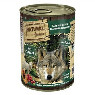 NATURAL GREATNESS LAMB / PAPAYA 400 GR