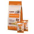 NATURES VARIETY ORIGINAL ADULT MINI CHICKEN MET 2 FREEZE DRIED TOPPERS 1,5 KG + 2X120 GR