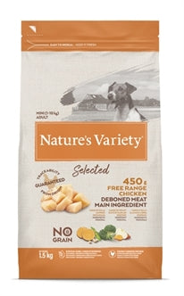 NATURES VARIETY SELECTED ADULT MINI FREE RANGE CHICKEN 1,5 KG OP=OP