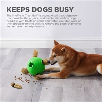 NINA OTTOSSON DOG SNUFFLE N' TREAT BAL GROEN 16X16X16 CM
