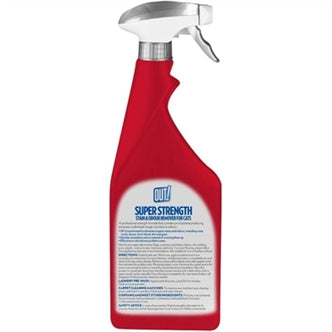 OUT! SUPER STRENGHT STAIN & ODOUR REMOVER 500 ML