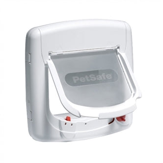 PETSAFE KATTENLUIK TOT 7 KG MAGNETISCH SLOT WIT 400