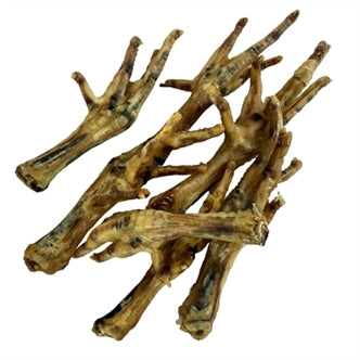 PETSNACK KIPPENPOTEN GEROOKT BRUIN 200 GR