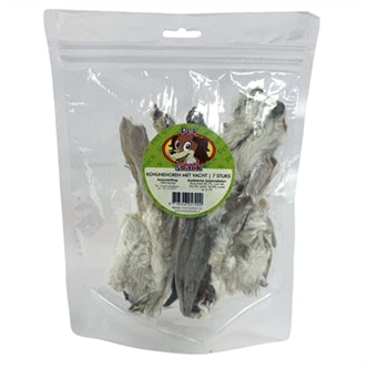 PETSNACK KONIJNENOREN MET VACHT 7 ST