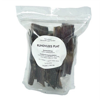 PETSNACK RUNDVLEES PLAT 15 CM 150 GR