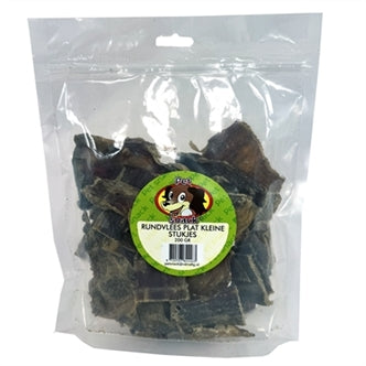PETSNACK RUNDVLEES PLAT KLEINE STUKJES 200 GR