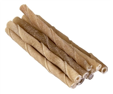 PETSNACK SNACK TWISTED STICK / STAAFJES GEDRAAID 12,5 CM 10 MM 50 ST