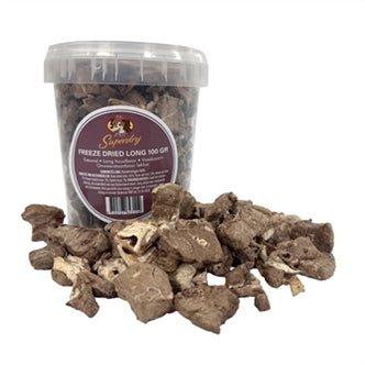 PETSNACK SUPERDRY RUNDERLONG GEVRIESDROOGD 100 GR