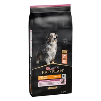 PRO PLAN DOG ADULT MEDIUM / LARGE 7 + SENSITIVE SKIN 14 KG
