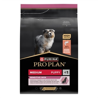 PRO PLAN PUPPY MEDIUM SENSITIVE SKIN 3 KG