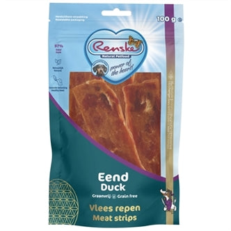 RENSKE GEZONDE BELONING VLEES STRIP EEND 100 GR