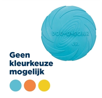 RUBBER FRISBEE DOG 0 SOAR ASSORTI 22 CM