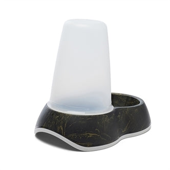 SAVIC DRINKBAK LOOP MARBLE ZWART / GOUD 26X17,5X23 CM 1,5 LTR