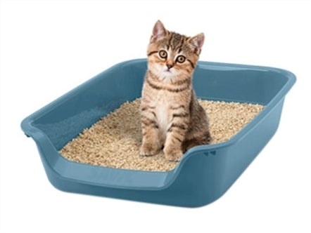 SAVIC JUNIOR KATTENBAK BLAUW 56X39X13 CM