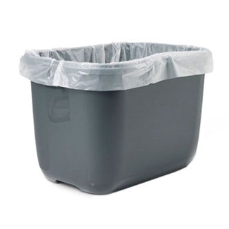 SAVIC KATTENBAK HOP IN ANTRACIET / WIT 58,5X39X39,5 CM