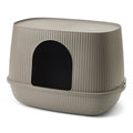 SAVIC KATTENBAK MOONA WARM GRIJS 57X39X39 CM