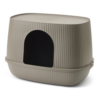 SAVIC KATTENBAK MOONA WARM GRIJS 57X39X39 CM