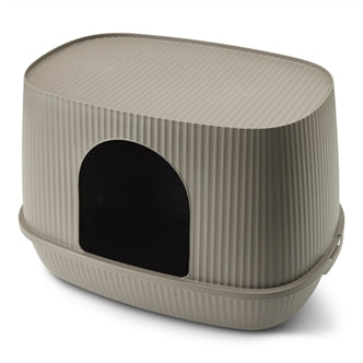 SAVIC KATTENBAK MOONA WARM GRIJS 57X39X39 CM