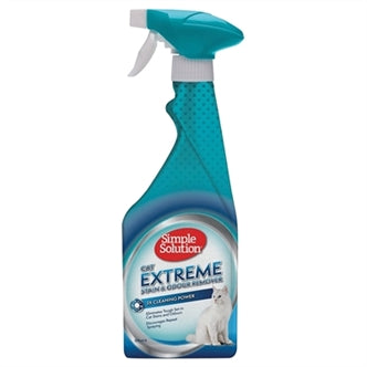 SIMPLE SOLUTION STAIN & ODOUR VLEKVERWIJDERAAR KAT EXTREME 750 ML