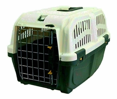 SKUDO TRANSPORTBOX ANTRACIET / WIT 48X31,5X31 CM