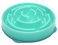 SLO-BOWL FEEDER DROP TEAL LICHTBLAUW 29X29X7 CM
