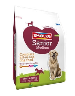 SMOLKE SENIOR MEDIUM BROKKEN 12 KG