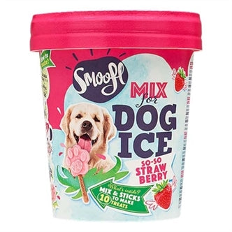 SMOOFL IJSMIX VOOR HONDEN AARDBEI 160 GR OP=OP