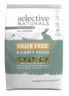 SUPREME SCIENCE SELECTIVE NATURALS RABBIT GRAANVRIJ 1,5 KG
