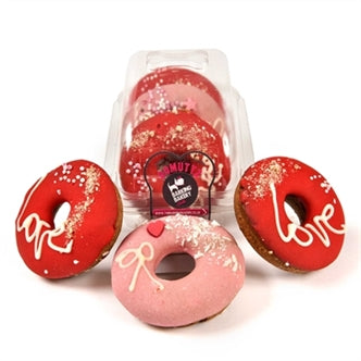 THE BARKING BAKERY DOMUTTZ HEARTS ASSORTI 3 ST