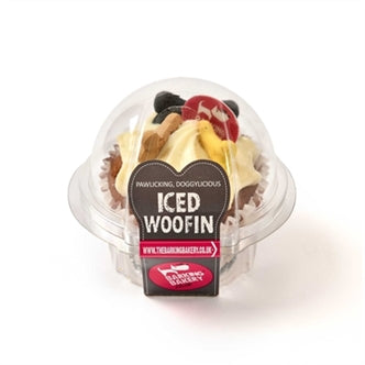 THE BARKING BAKERY VANILLA WOOFIN MET VANILLA GLAZUUR