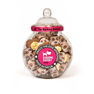 THE BARKING BAKERY VOORRAADPOT MINI ICED WOOFINS 45 ST