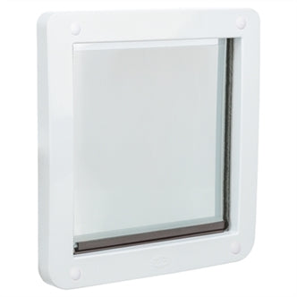 TRIXIE 2-WEG HONDENLUIK WIT S-M 30 X 36 CM