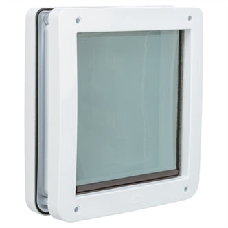 TRIXIE 2-WEG HONDENLUIK WIT S-M 30 X 36 CM