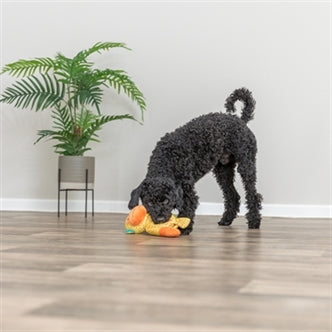 TRIXIE AAP STOF GEEL / ORANJE 27X26X10,5 CM