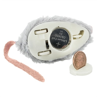 TRIXIE ACTIVE MOUSE PLUCHE 8 CM 3 ST OP=OP