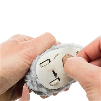 TRIXIE ACTIVE MOUSE PLUCHE 8 CM 3 ST OP=OP