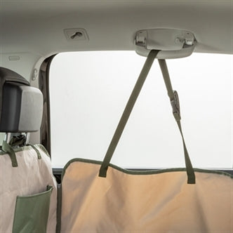 TRIXIE AUTOBESCHERMDEKEN MET OMKEERBARE HOES OLIJFGROEN / BEIGE 161X210 CM