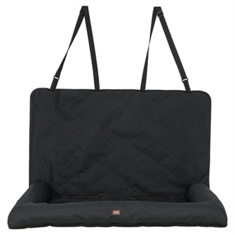 TRIXIE AUTOSTOEL KUSSEN DUBBEL ZWART 95X50X10 CM